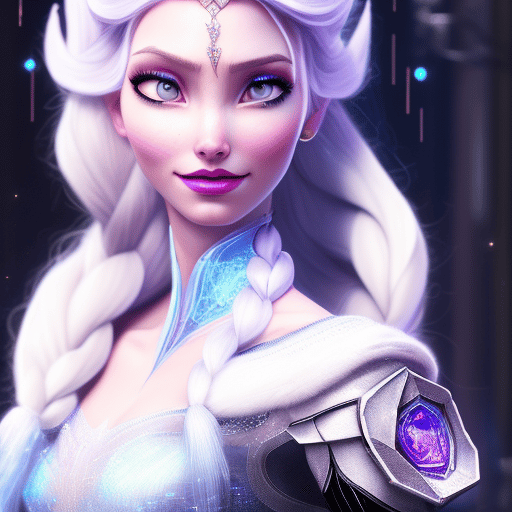 Stable Diffusion - Cybergoth Elsa