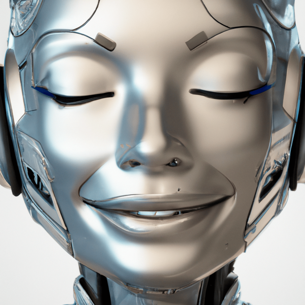 DALL·E - Sci-fi/ art - Robot face